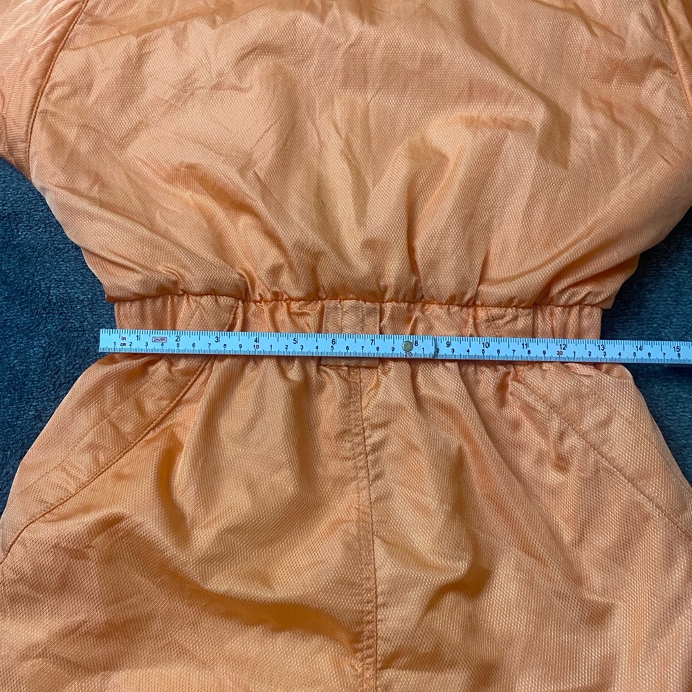 NILS Vtg Cream Sickle Orange Snowsuit - Picture 9 of 12